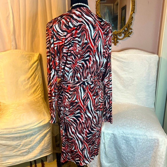 ABI FERRIN  WRAP AROUND DRESS - Picture 2 of 3